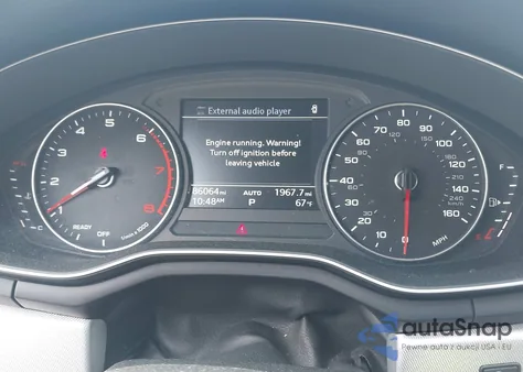 2017 Audi A4 2.0T Ultra Premium из США, поврежденный, VIN WAUGMAF44HN035901